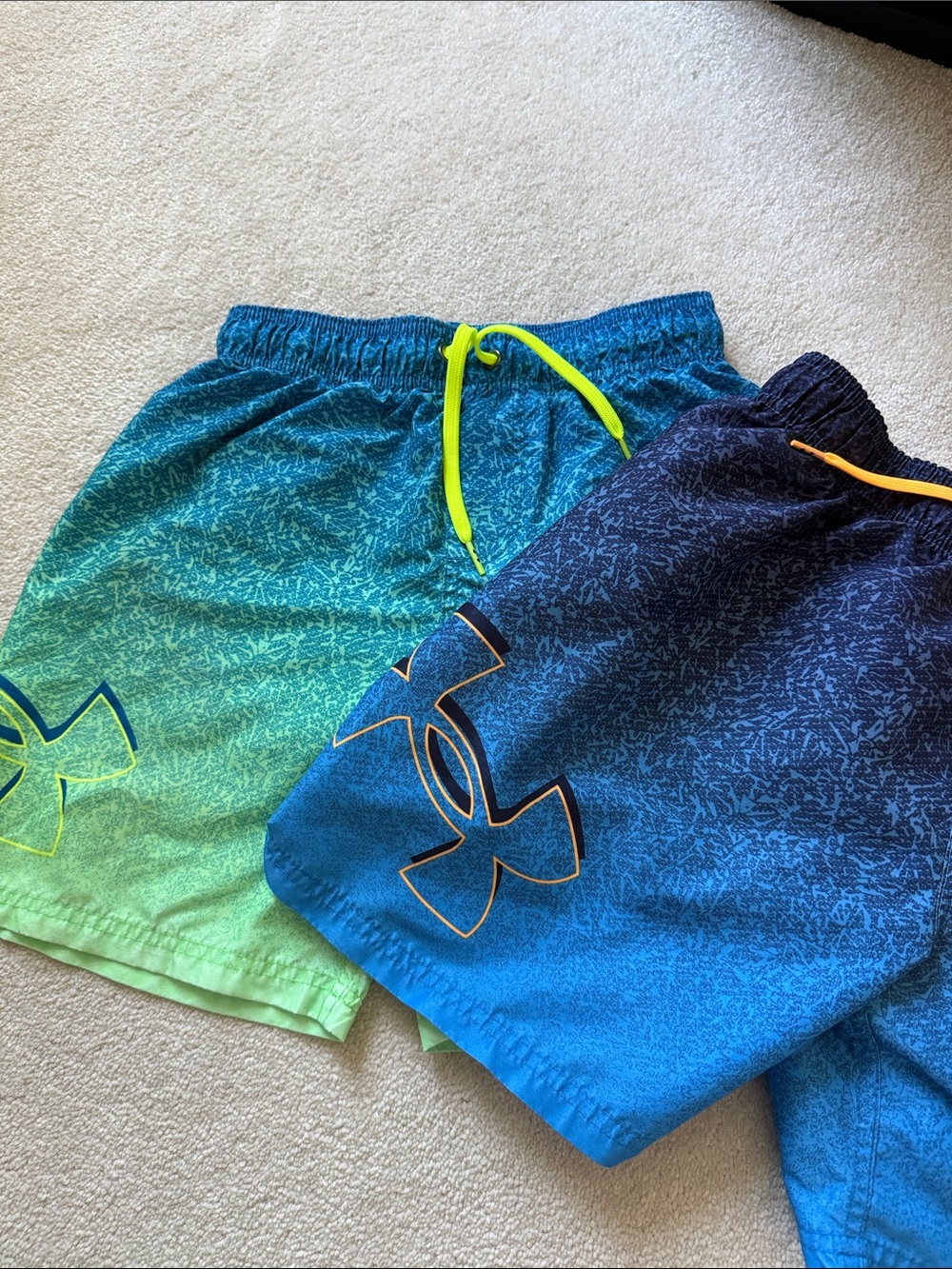Boys swimming trunks under armour